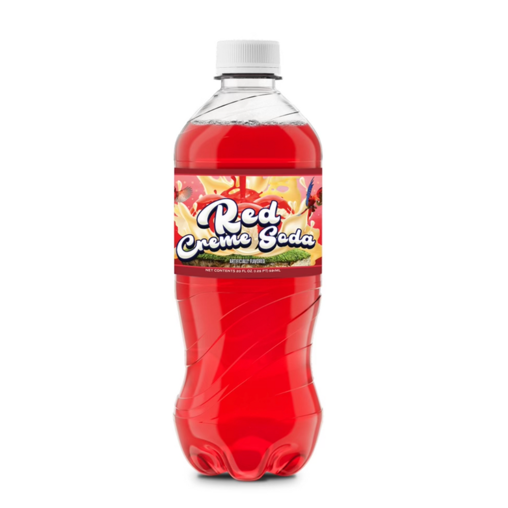 Exotic Pop Tropical Red Crème Soda