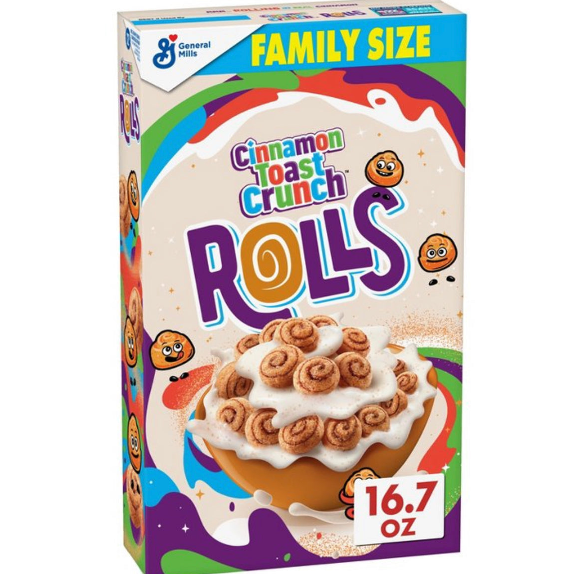 Cinnamon Toast Crunch Rolls Cereal Exotic Pop 4399