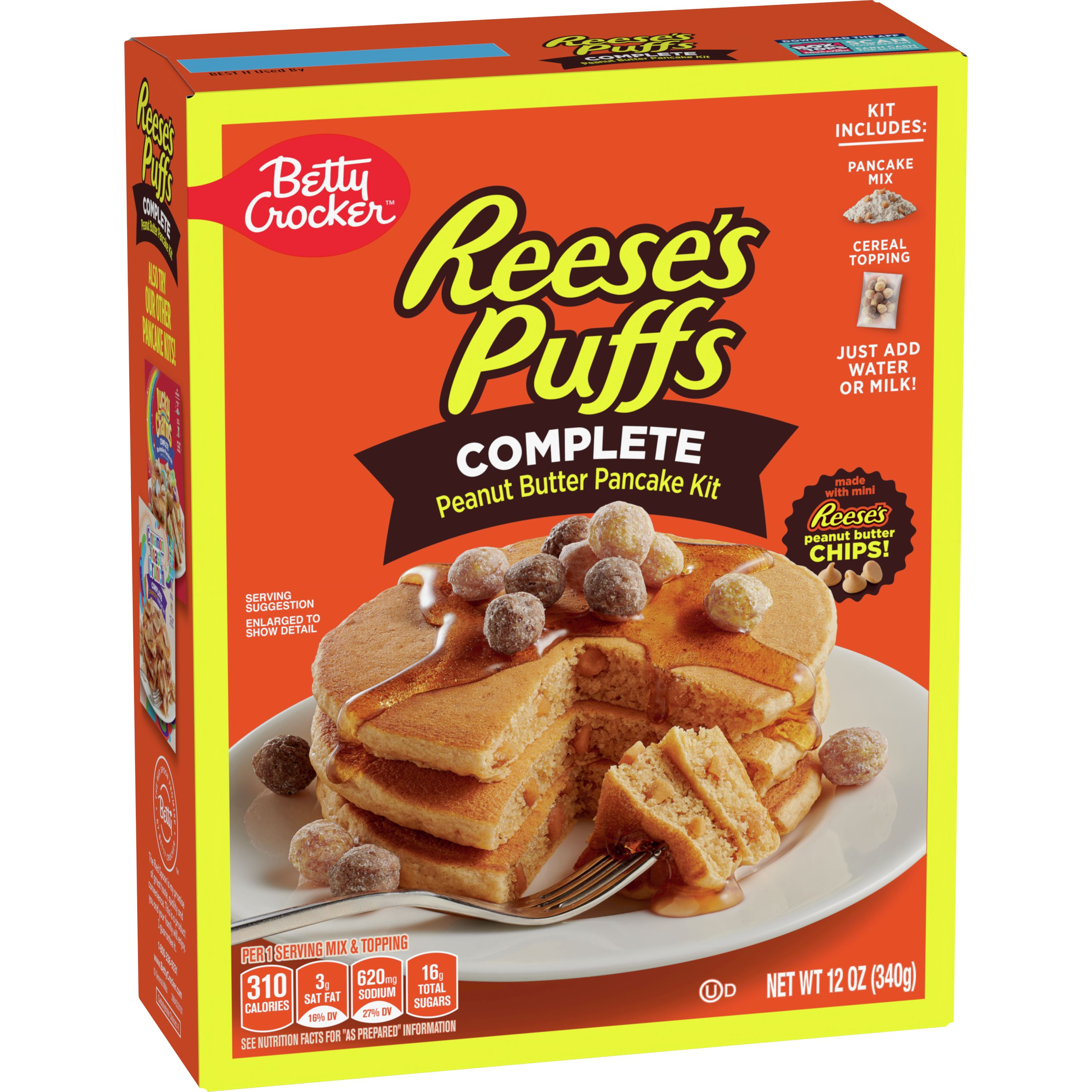 Betty Crocker REESE'S PUFFS Peanut Butter Pancake Mix