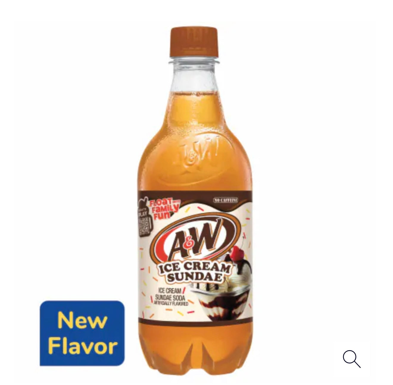 A&W ice Cream Sundae Soda