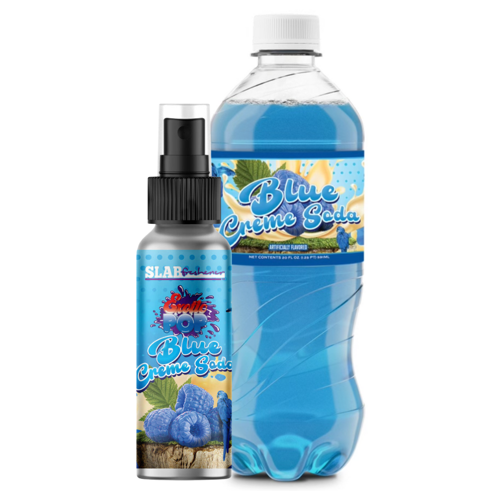 Blue Creme Soda Smoke Odor Spray & Tropical Blue Creme Soda