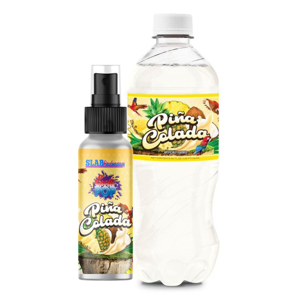 Pina Colada Smoke Odor Spray & Tropical Piña Colada Soda