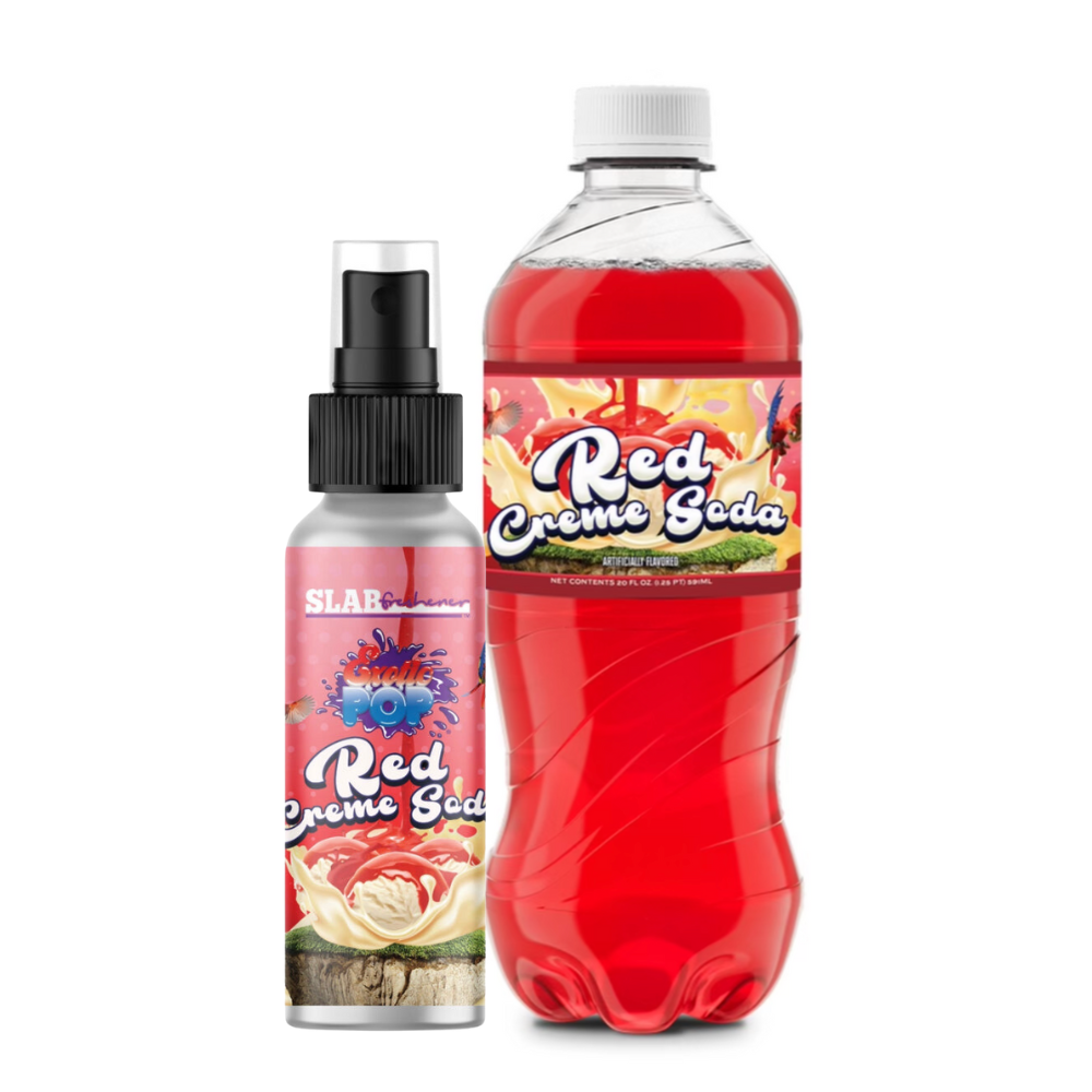 Red Creme Soda Smoke Odor Spray & Tropical Red Creme Soda