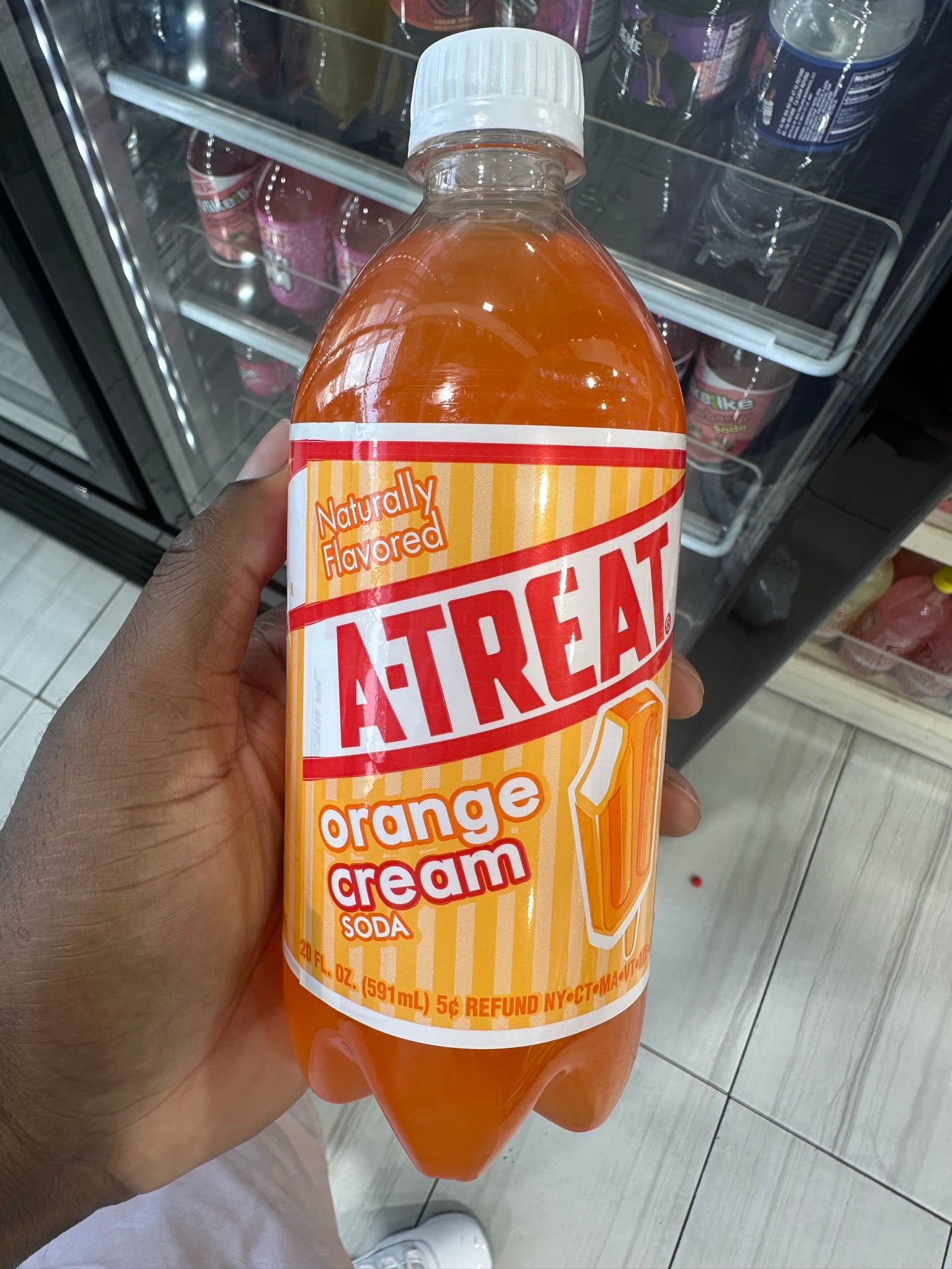 A-Treat Orange Cream Soda