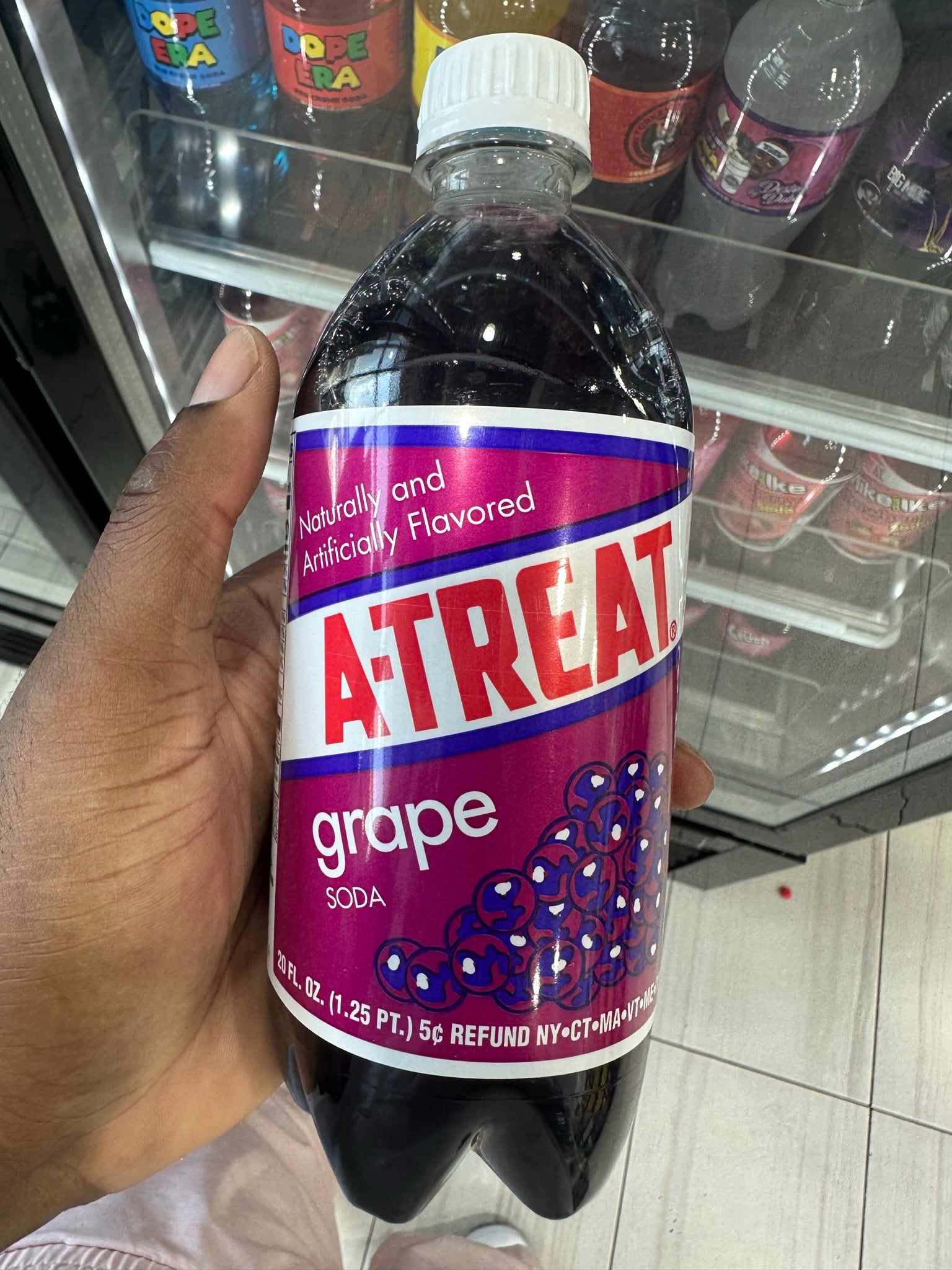 A-Treat Grape Soda