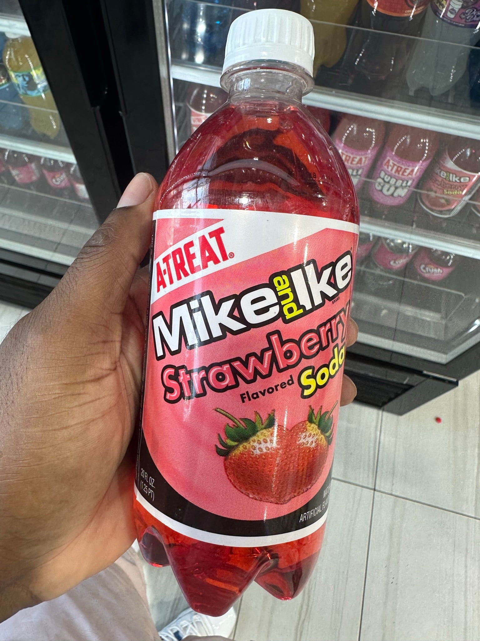 A-Treat Mike and Ike Strawberry Soda