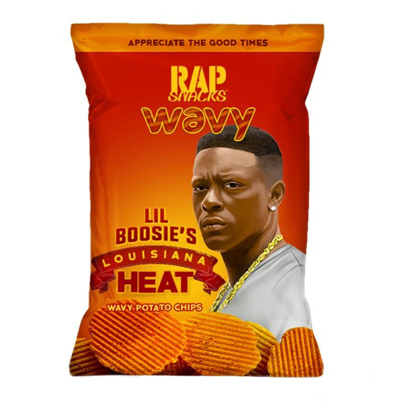 Rap Snacks Wavy Lil Boosie's Louisiana Heat Chips Exotic Pop