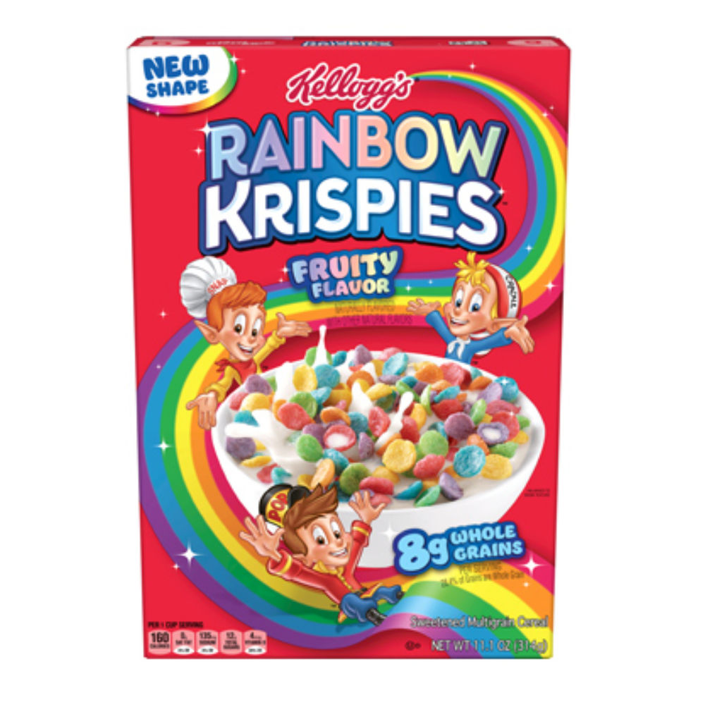 Rainbow Krispies Cereal