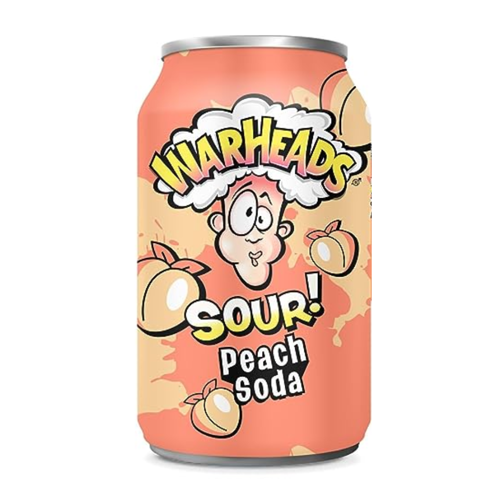 Warheads Sour Peach Soda