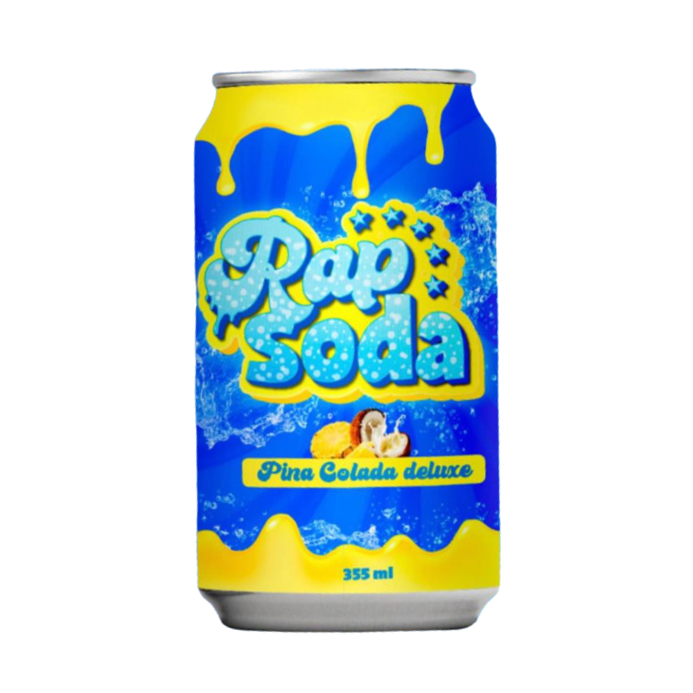 Rap Soda Pina Colada Deluxe Can – Exotic Pop