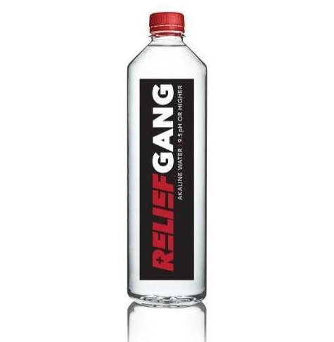 Relief Gang Alkaline Water 9.5pH by Exotic Pop