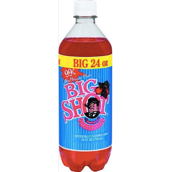 Big Shot Fruit Punch Soda