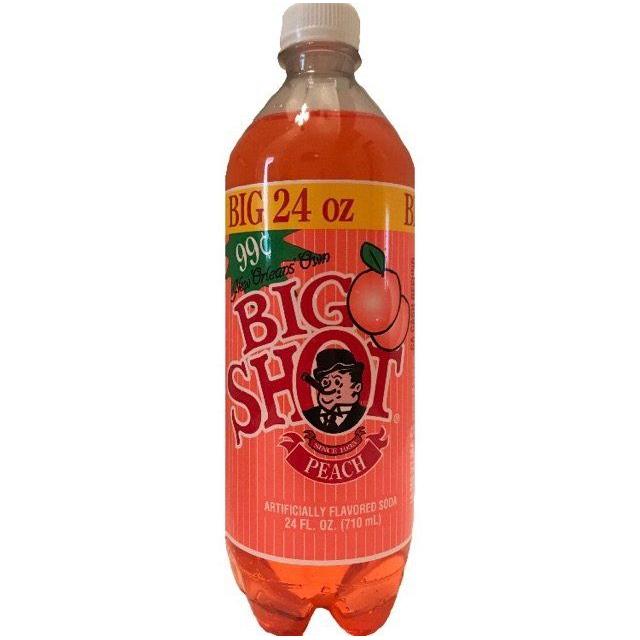 Big Shot Peach Soda-Exotic Pop