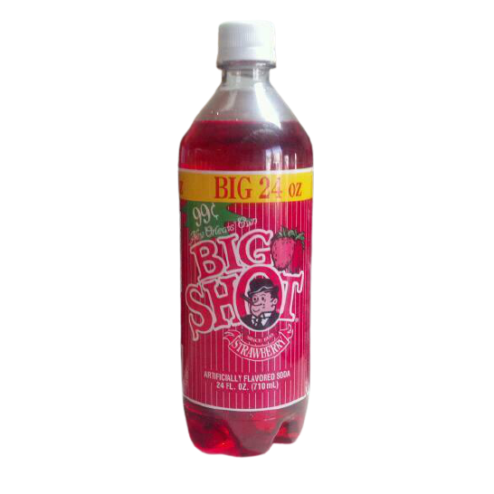 Big Shot Strawberry Soda-Exotic Pop