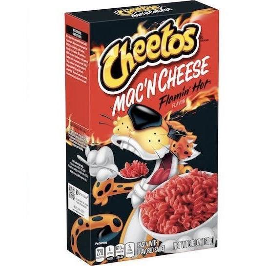Cheetos Mac ‘n Cheese Flamin’ Hot-Exotic Pop