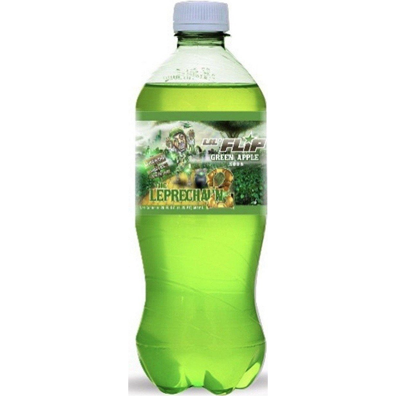 Exotic Pop Lil Flip Clover Green Apple Soda-Exotic Pop