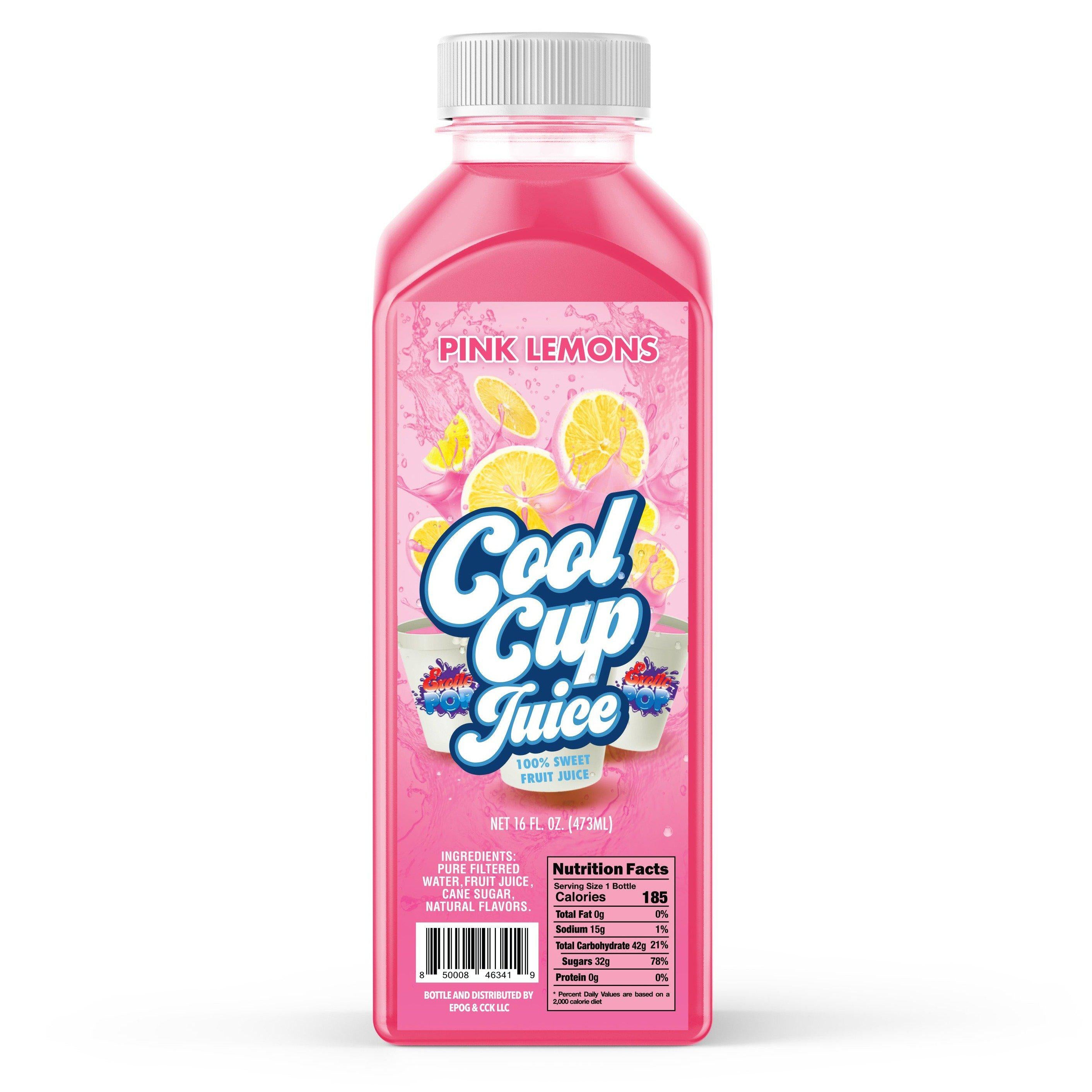 Exotic Pop X Cupcake Kitchen Pink Lemons Cool Cup Juice-Exotic Pop