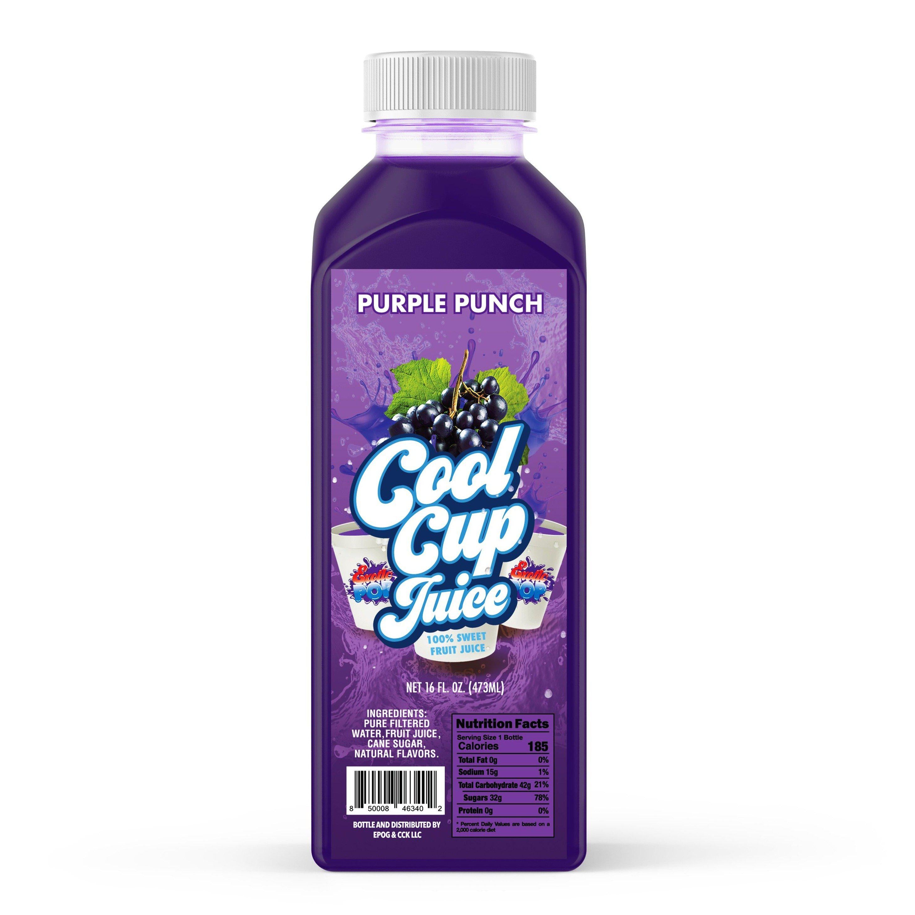 Exotic Pop X Cupcake Kitchen Purple Punch Cool Cup Juice-Exotic Pop