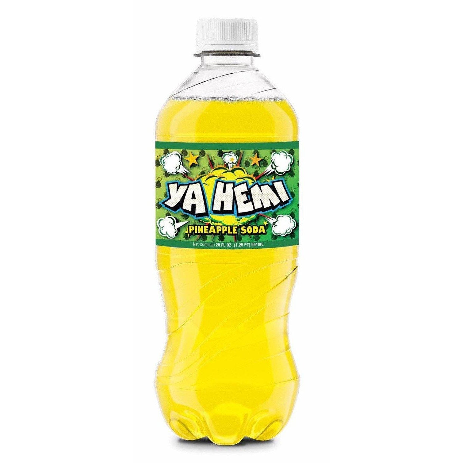 Exotic Pop Yahemi Pineapple Soda-Exotic Pop