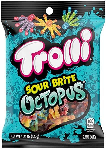 Trolli Sour Brite Octopus-Exotic Pop