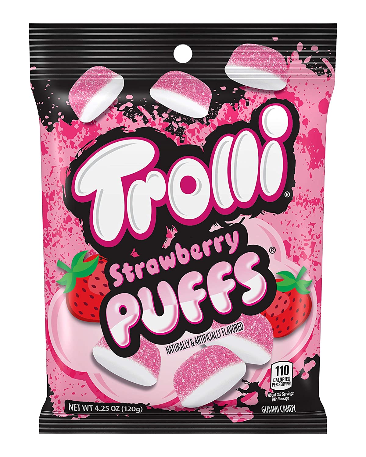 Trolli Strawberry Puffs-Exotic Pop