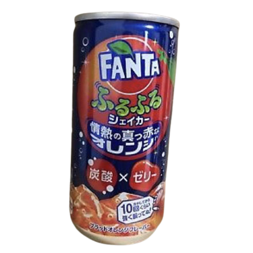 Fanta Furufuru Shaker Halloween Blood Orange with Jelly 180ml-Exotic Pop