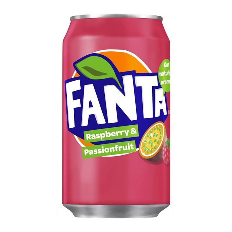 Fanta Raspberry & Passionfruit-Exotic Pop