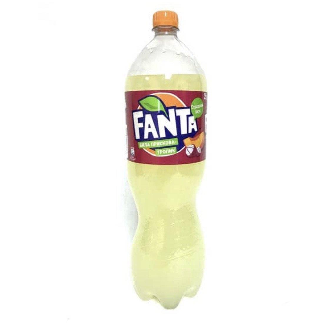 Fanta White Peach w/ Mangosteen-Exotic Pop