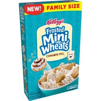 Frosted Mini Wheats Cinnamon Roll Cereal-Exotic Pop