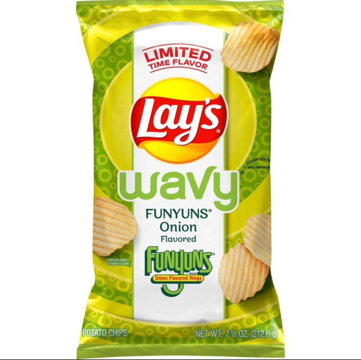 Lay's Funyuns Onion Wavy Chips