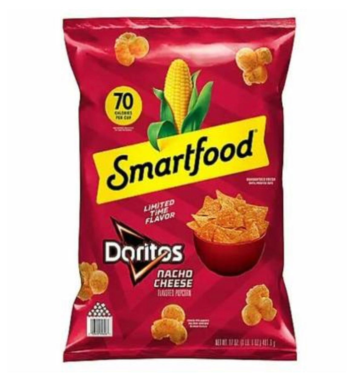 Smartfood Doritos Nacho Cheese flavored Popcorn