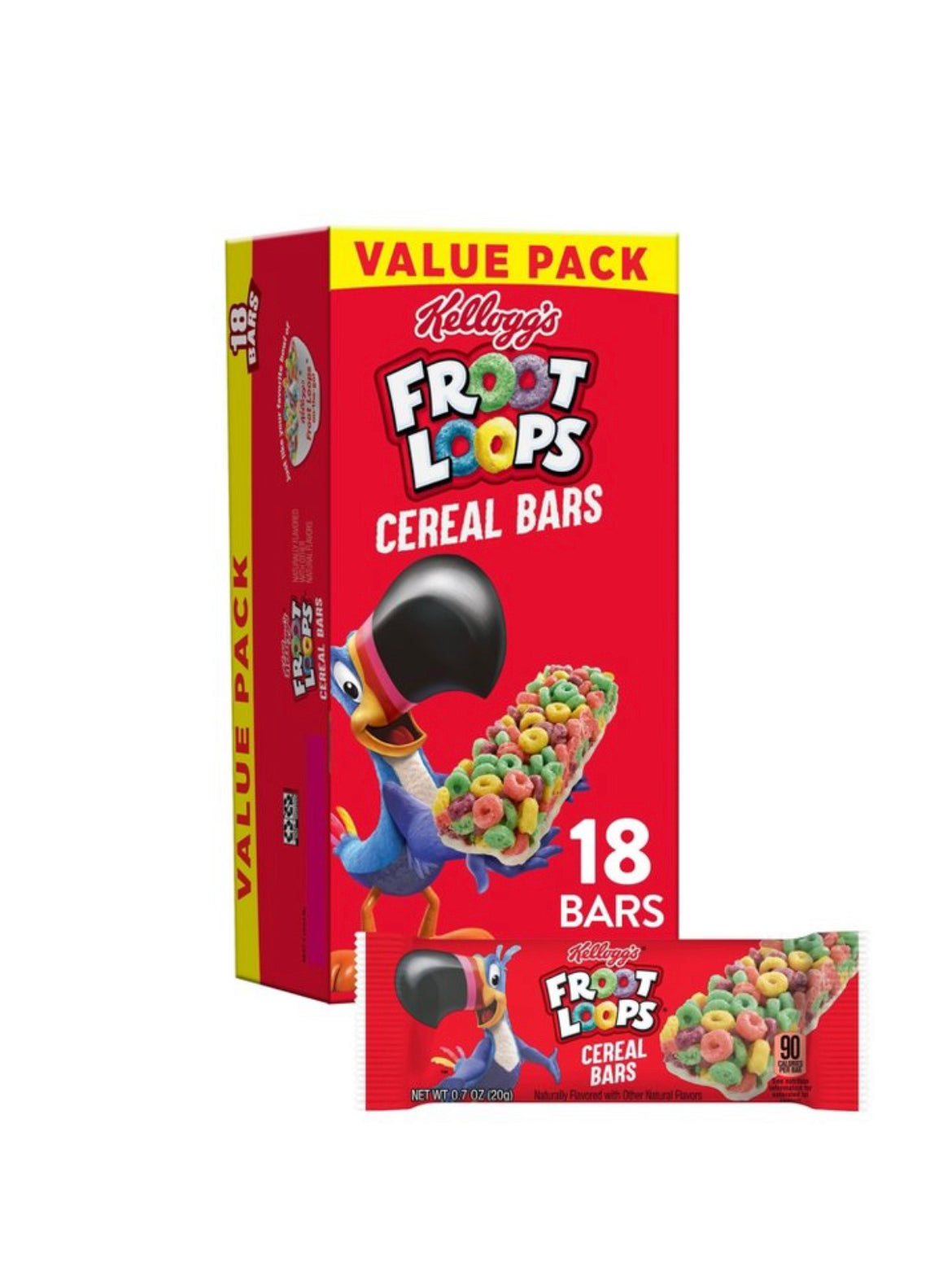 Froot Loop Cereal Bars