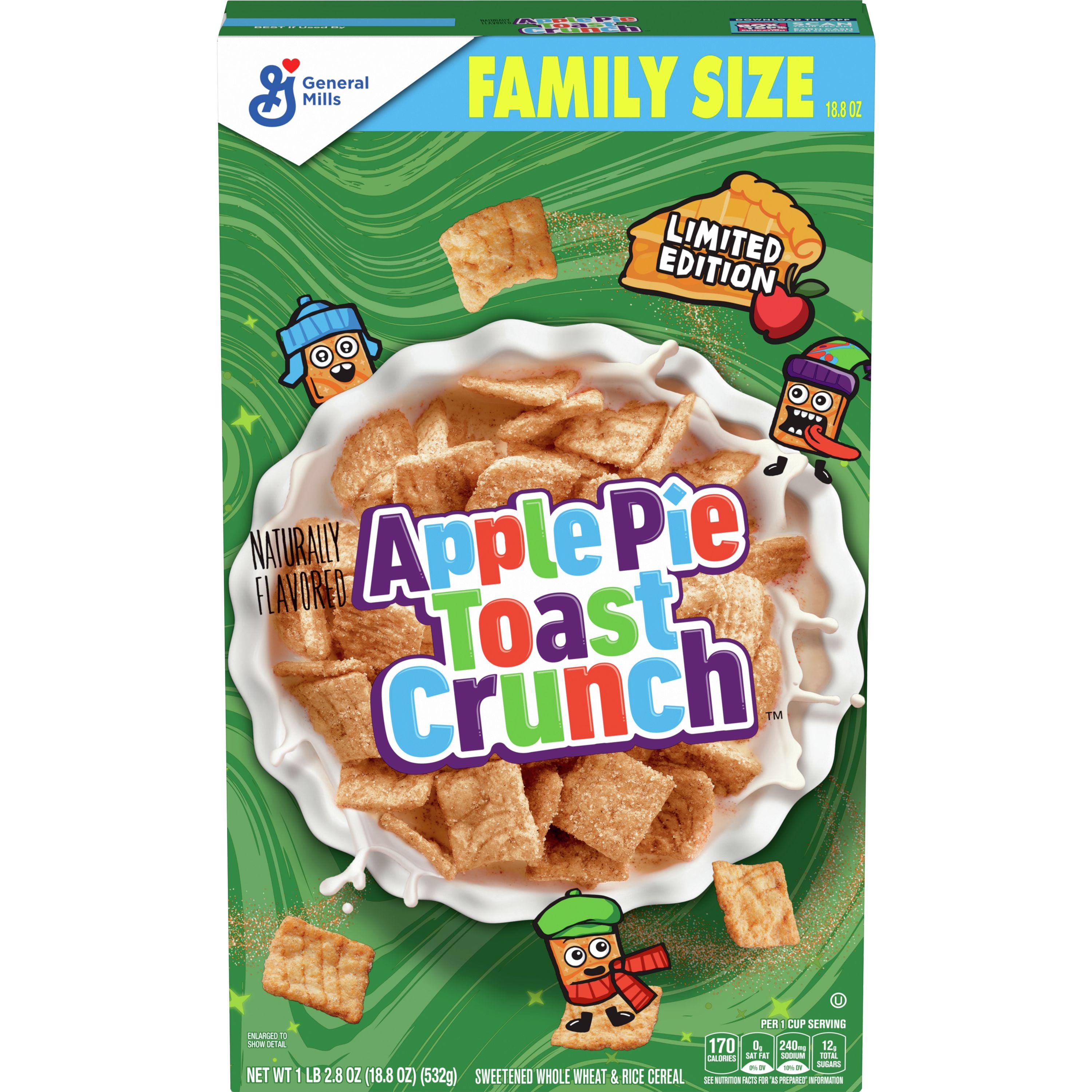Apple Pie Toast Crunch Cereal