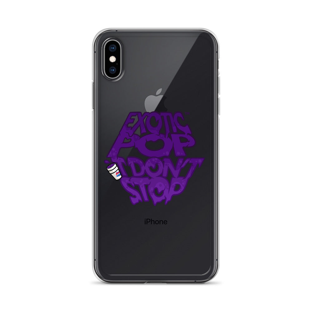 Exotic Pop It Don't Stop iPhone Case