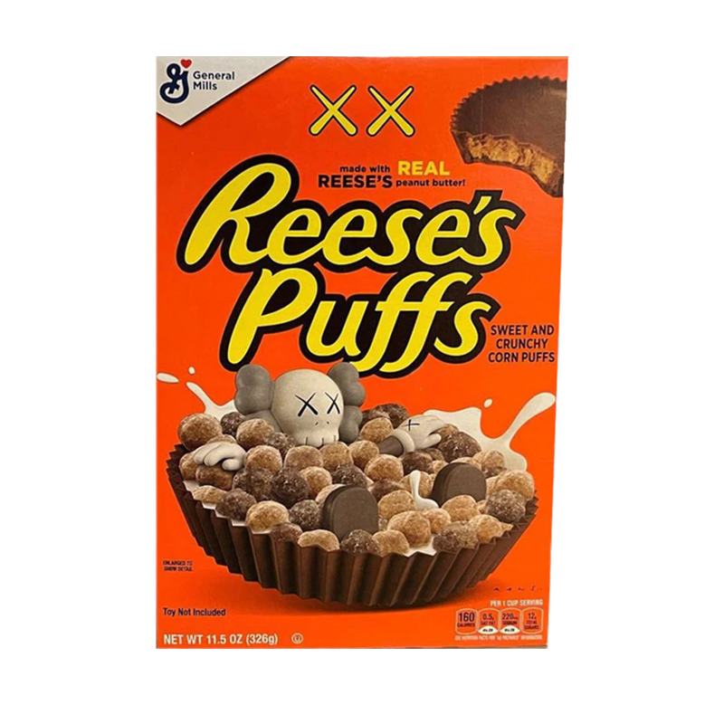 Kaws x Reese Puff Cereal