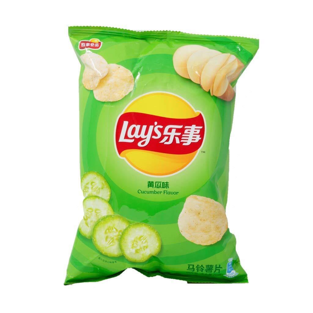 Lay's Cucumber (China)-Exotic Pop