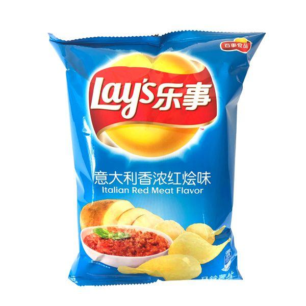 Lay's Italian Red Meat Flavor (China)-Exotic Pop