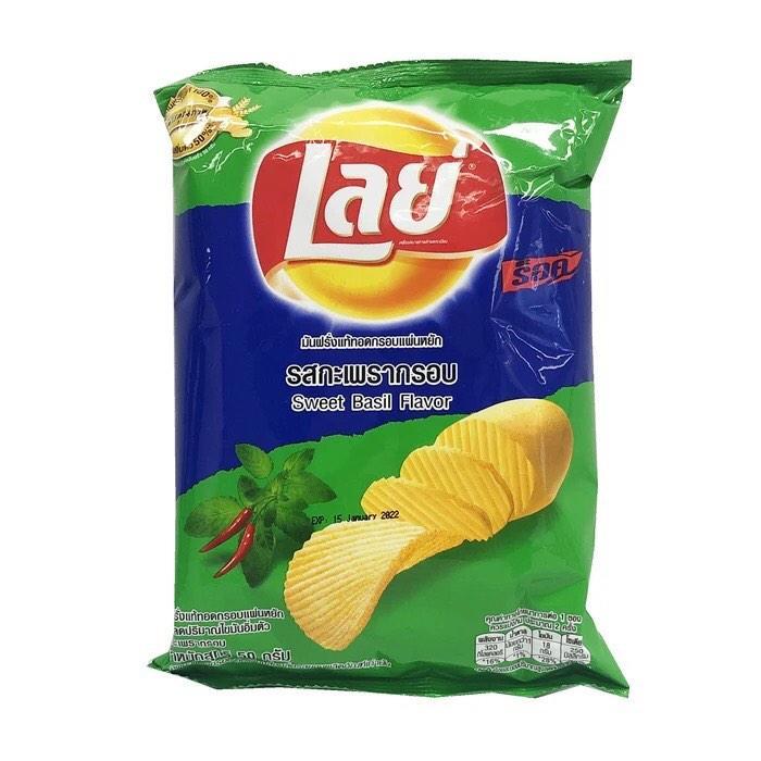 Lay's Sweet Basil (Thailand)-Exotic Pop
