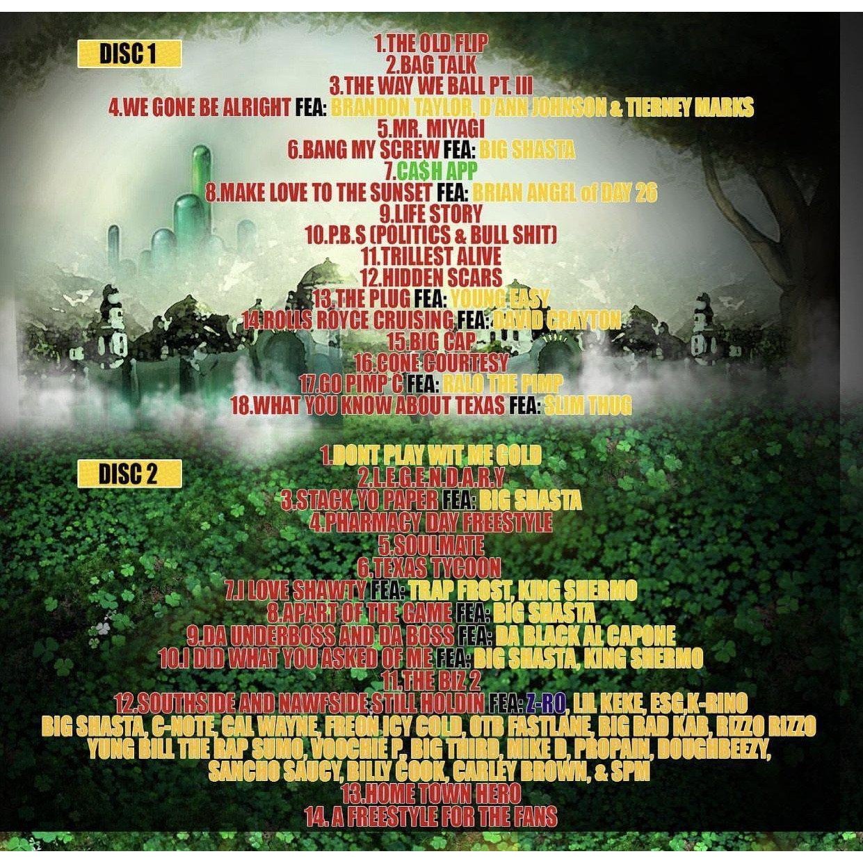 Lil Flip The Leprechaun 2 Album (Double CD)-Exotic Pop