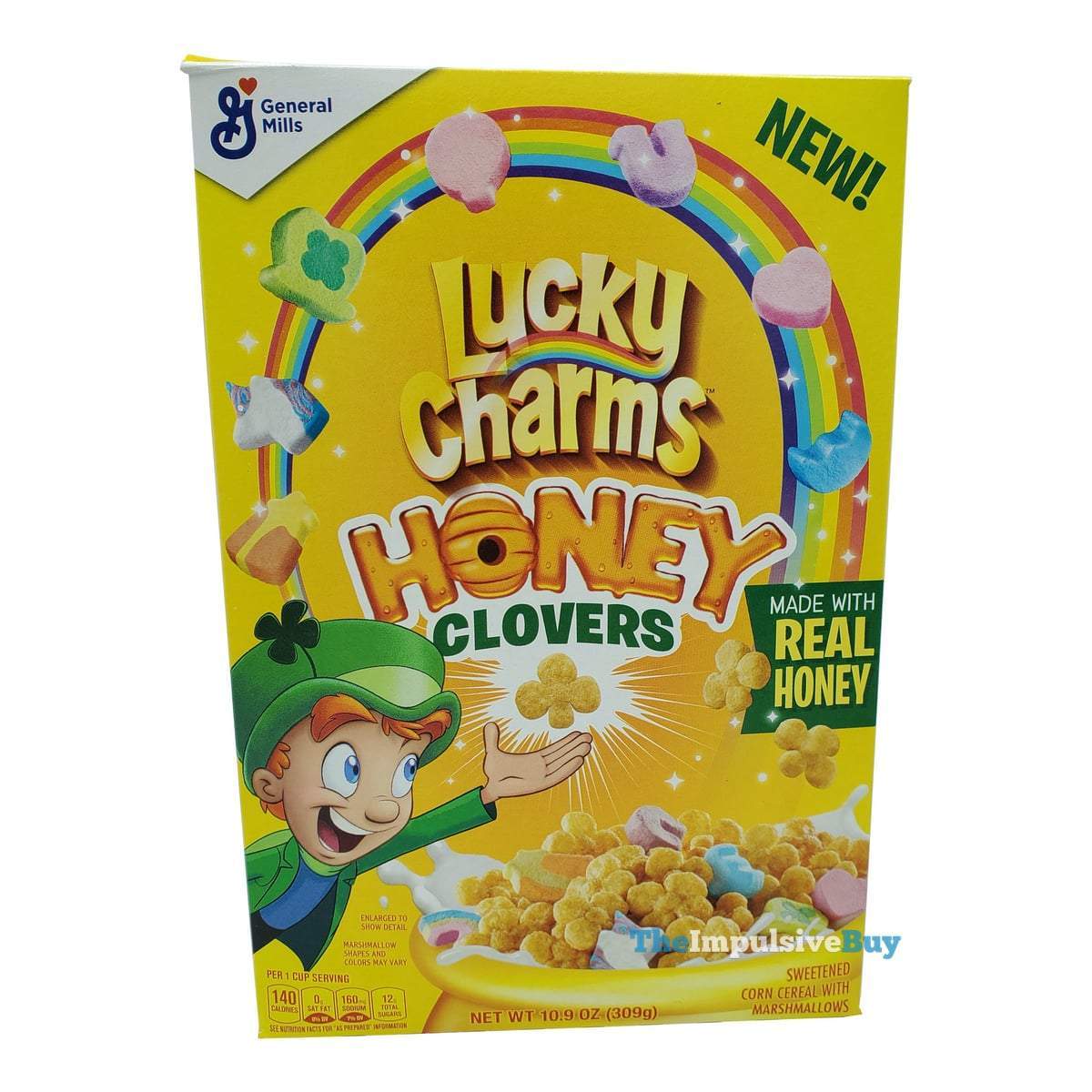 Lucky Charms Honey Clovers Cereal-Exotic Pop