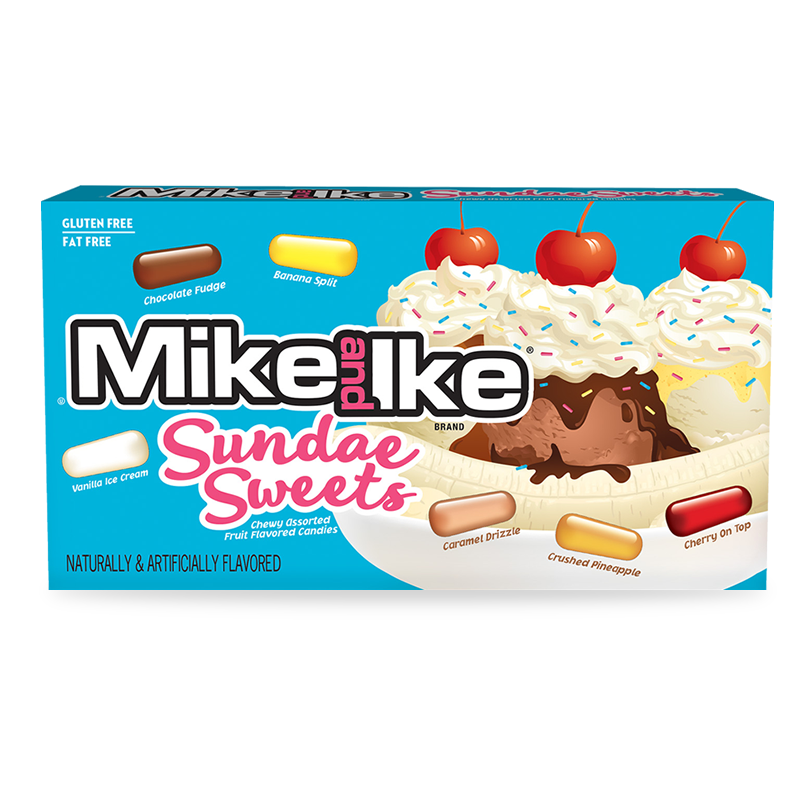 Mike & Ike Sundae Sweets-Exotic Pop