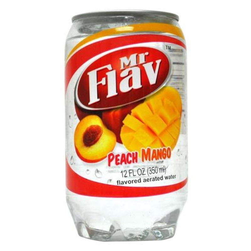 Mr. Flav Peach Mango Carbonated Water-Exotic Pop