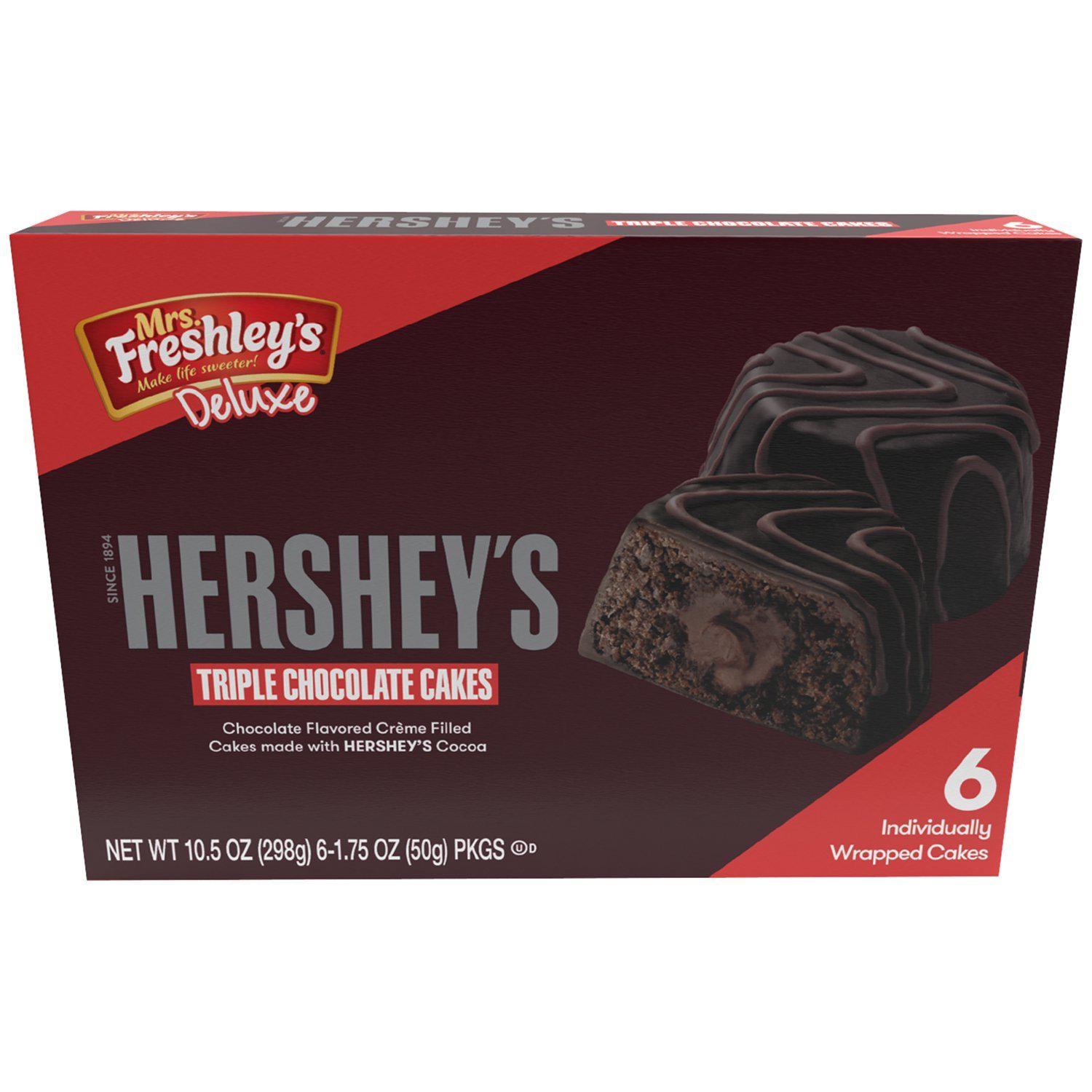 Mrs. Freshley’s Deluxe Hershey’s Triple Chocolate Cupcakes-Exotic Pop