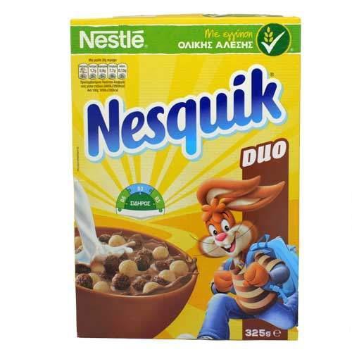 Nestle Nesquick Duo Cereal-Exotic Pop