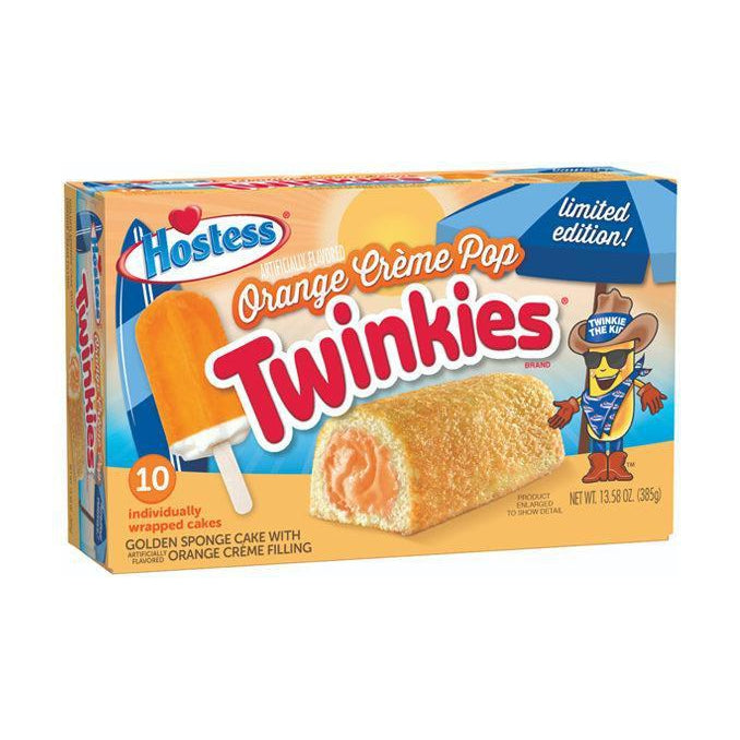 Orange Creme Pop Twinkies-Exotic Pop