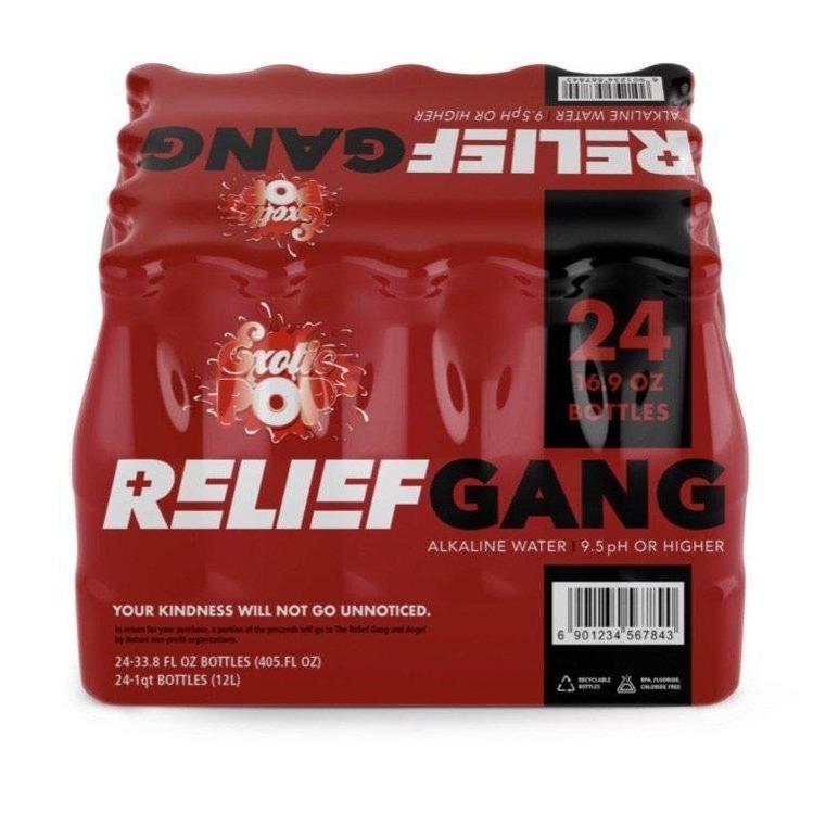 Relief Gang Alkaline Water 9.5pH by Exotic Pop-Exotic Pop