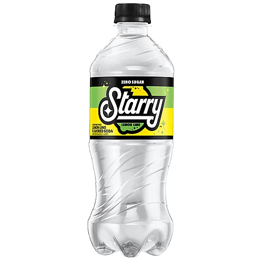 Starry Soda Zero Sugar Lemon Lime