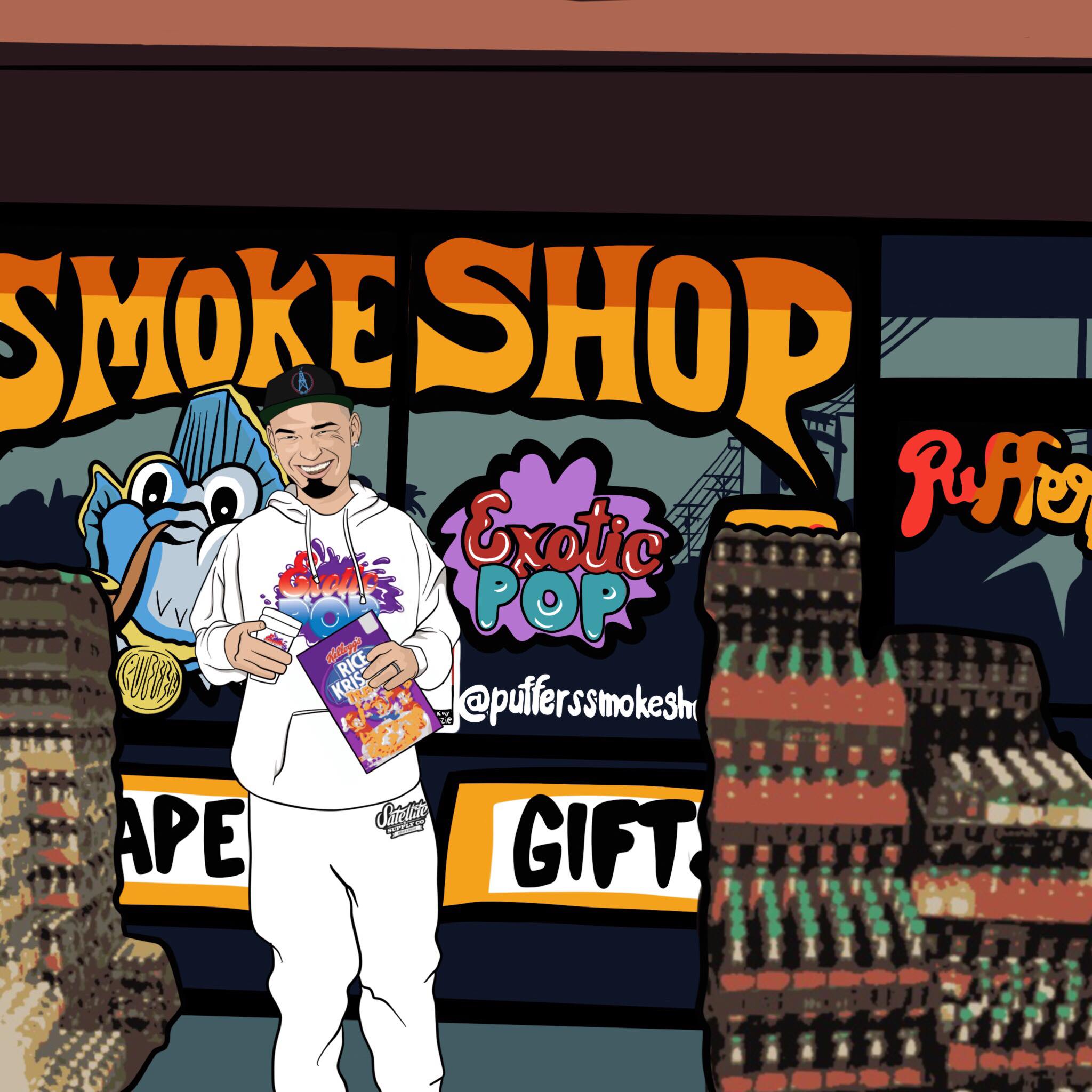 Smoke Shop x Exotic Pop Smoke Shop x Exotic Pop