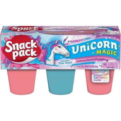 Snack Pack Unicorn Magic Pudding-Exotic Pop