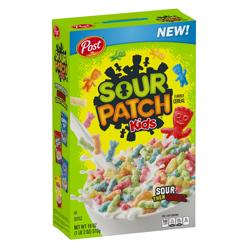 Sour Patch Kids Cereal-Exotic Pop